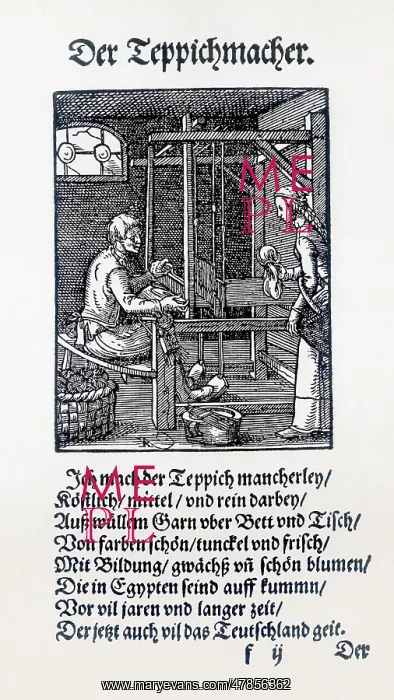: The carpet maker : The carpet maker