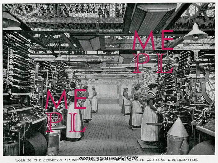 : Carpet Making 1902 : Carpet Making 1902