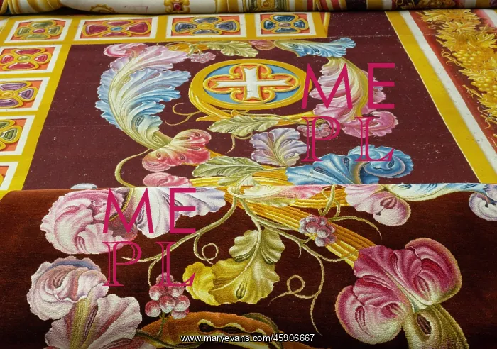  : Carpet restoration workshop, Mobilier National, Paris