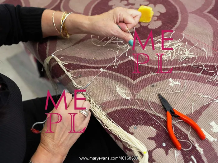  : Carpet restoration workshop, Mobilier National, Paris