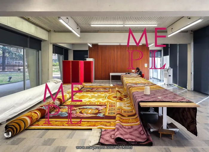  : Carpet restoration workshop, Mobilier National, Paris