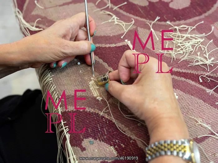  : Carpet restoration workshop, Mobilier National, Paris