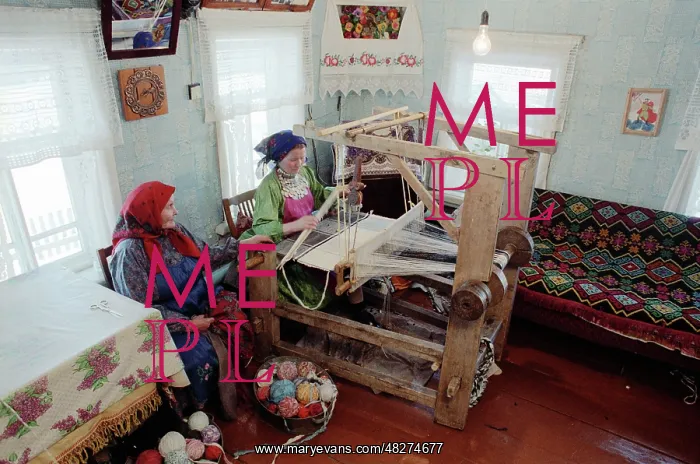 : Carpet weaving, 1990 : Carpet weaving, 1990