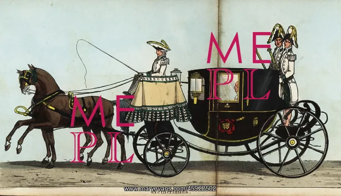 : Carriage of the Minister from the Netherlands, M : Carriage of the Minister from the Netherlands, M