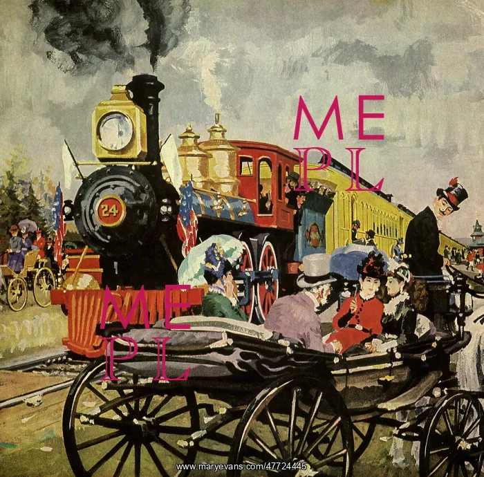 : Carriage at Station : Carriage at Station