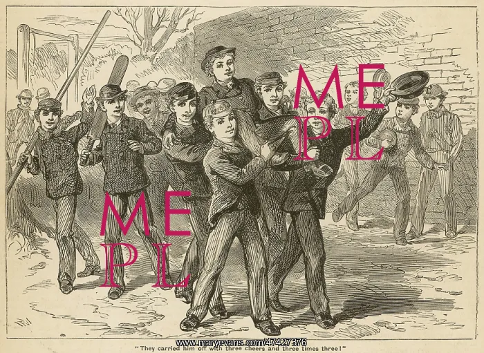 : They carried him off with three cheers and three times three : They carried him off with three cheers and three times three