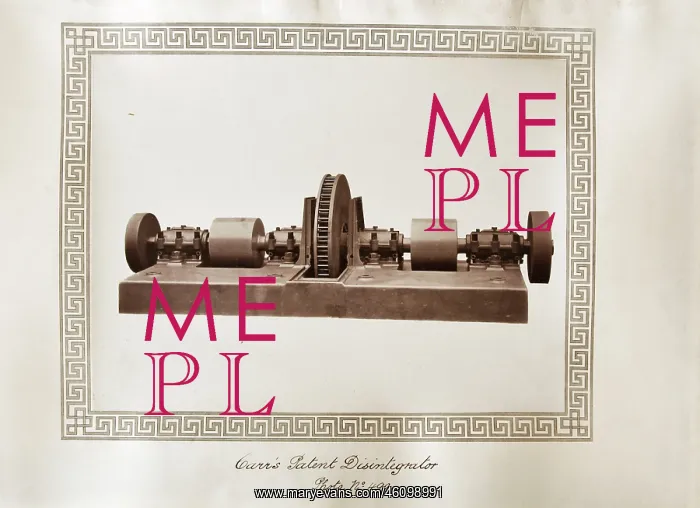  : Carr's patent disintegrator