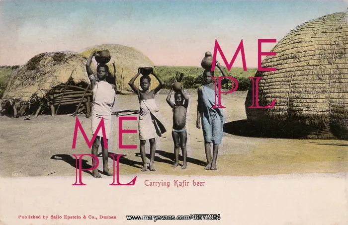 : Carrying Native Beer - South Africa : Carrying Native Beer - South Africa