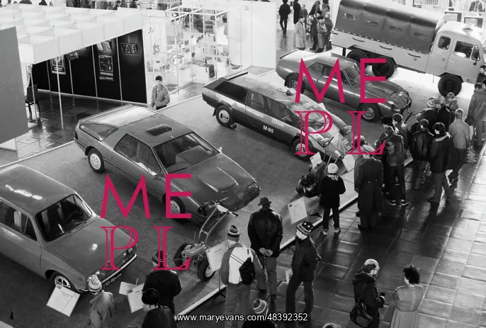 : Cars show. USSR. March 4, 1987. A show of the cars made by amateur designers : Cars show. USSR. March 4, 1987. A show of the cars made by amateur designers