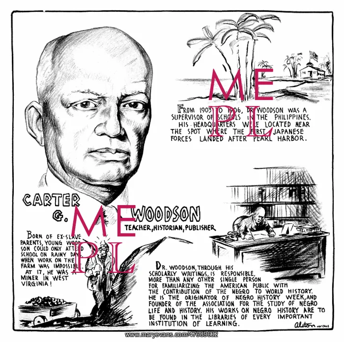 : Carter G. Woodson, American Historian : Carter G. Woodson, American Historian