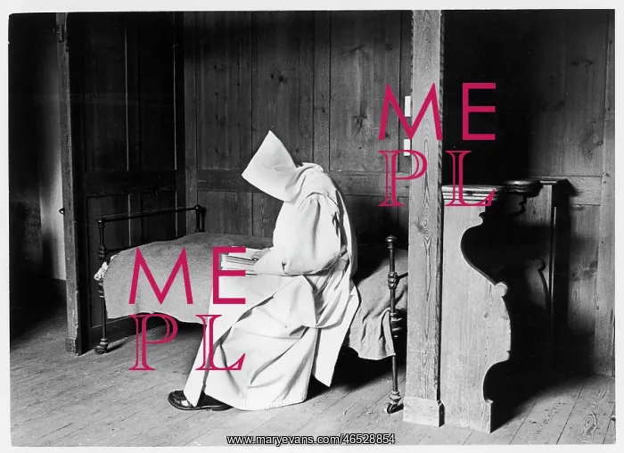 : Carthusian monk reading in his cell : Carthusian monk reading in his cell