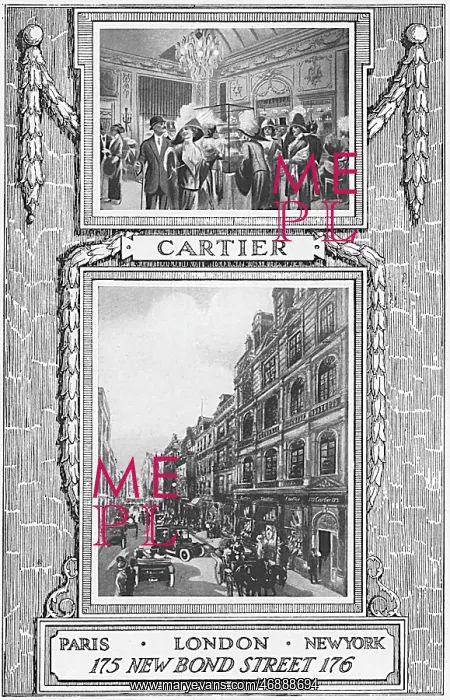 : Cartier advertisement, 1911 : Cartier advertisement, 1911