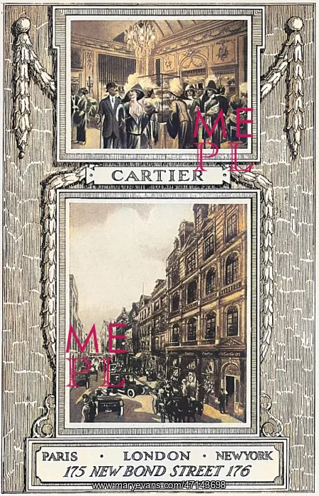 : Cartier advertisement, 1911 : Cartier advertisement, 1911