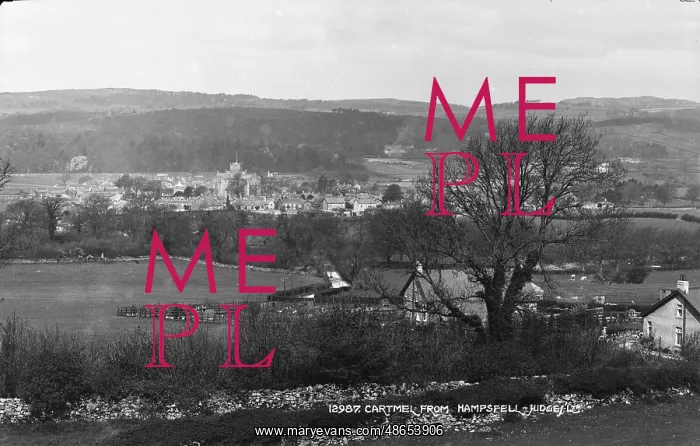 : Cartmel from Hampsfell : Cartmel from Hampsfell