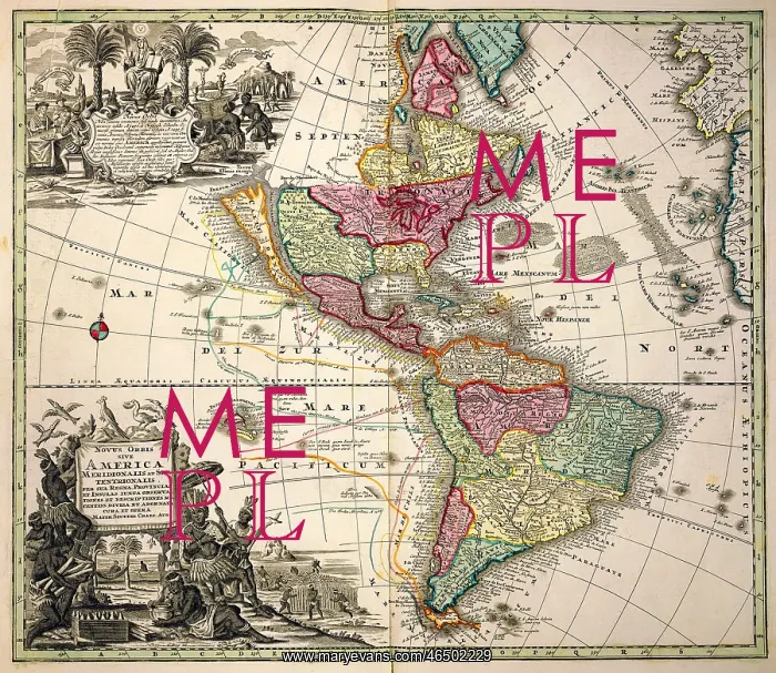 : cartography, maps, America, copper engraving : cartography, maps, America, copper engraving