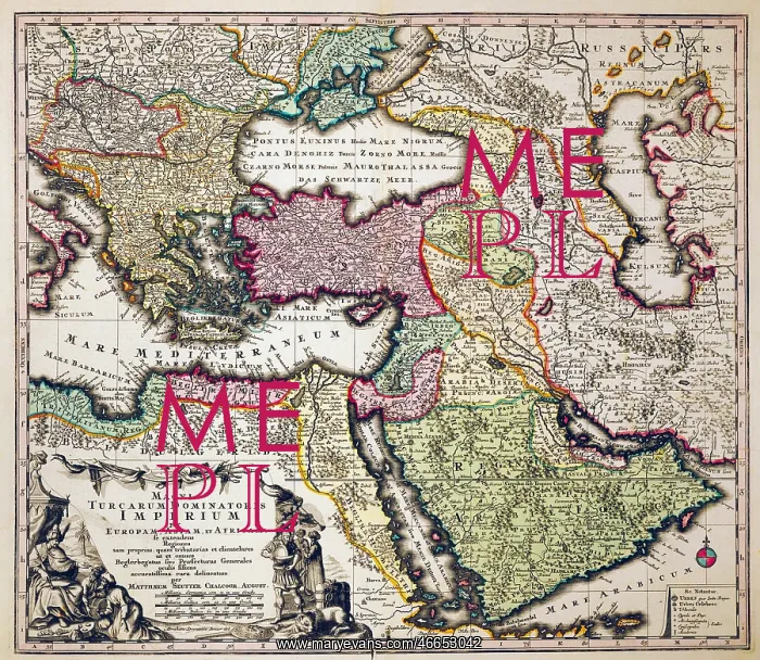: cartography, maps, Ottoman Empire, copper engraving : cartography, maps, Ottoman Empire, copper engraving