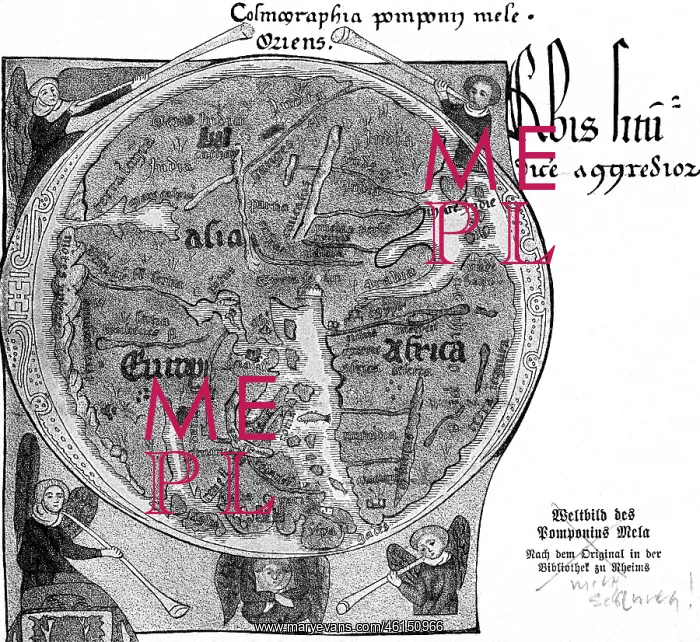 : cartography, world maps, De chorographia libri : cartography, world maps, De chorographia libri