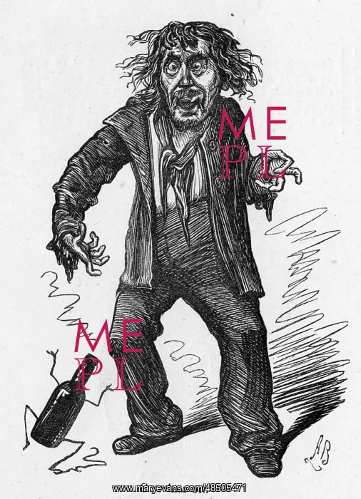: Cartoon of the actor Charles Warner : Cartoon of the actor Charles Warner