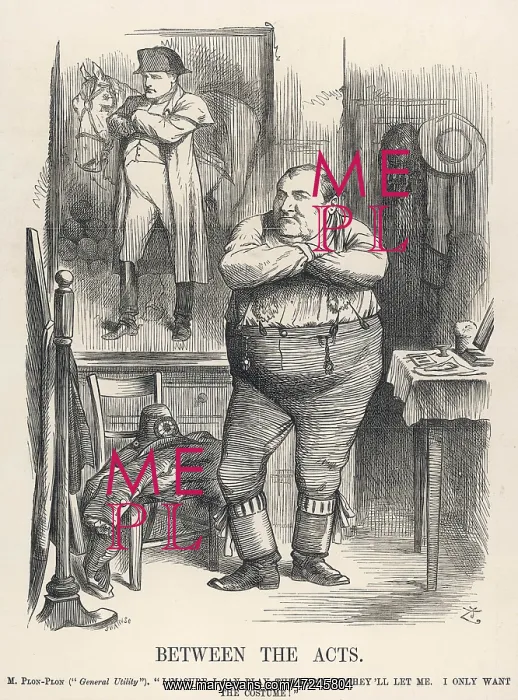: Cartoon, Between the Acts (Prince Napoleon) : Cartoon, Between the Acts (Prince Napoleon)