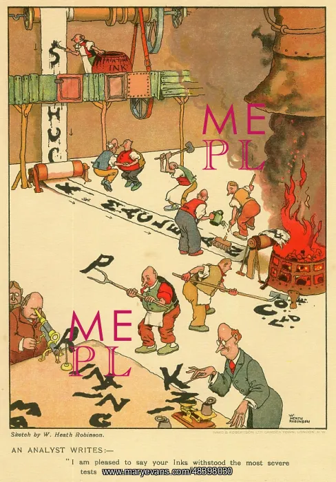 : Cartoon advert for Shuck Maclean and Co Ltd : Cartoon advert for Shuck Maclean and Co Ltd