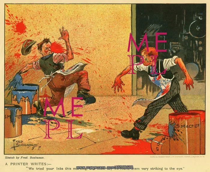 : Cartoon advert for Shuck Maclean and Co Ltd : Cartoon advert for Shuck Maclean and Co Ltd
