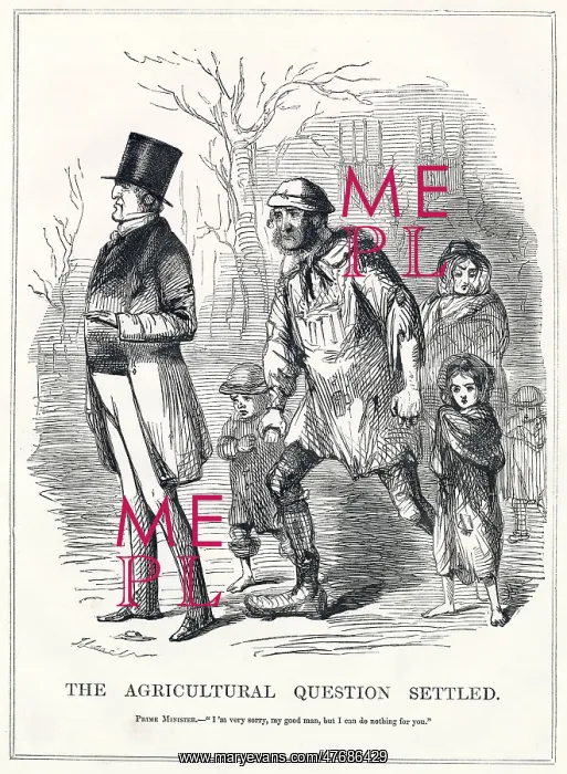 : Cartoon, The Agricultural Question Settled : Cartoon, The Agricultural Question Settled