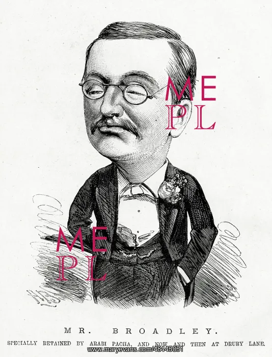 : Cartoon, Alexander Meyrick Broadley : Cartoon, Alexander Meyrick Broadley