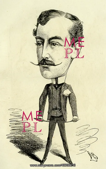 : Cartoon, Arthur Dacre, actor : Cartoon, Arthur Dacre, actor