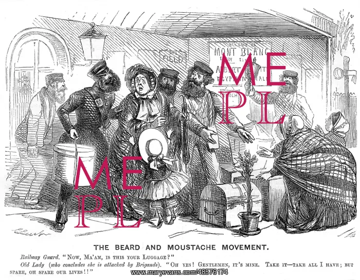 : Cartoon, The Beard and Moustache Movement : Cartoon, The Beard and Moustache Movement