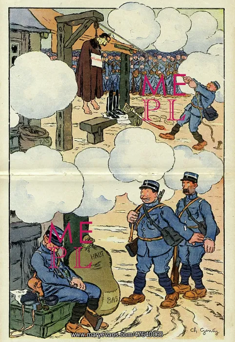 : Cartoon, Brigadier, you are right, WW1 : Cartoon, Brigadier, you are right, WW1