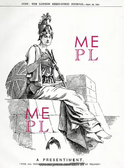 : Cartoon, Britannia, a Presentiment : Cartoon, Britannia, a Presentiment