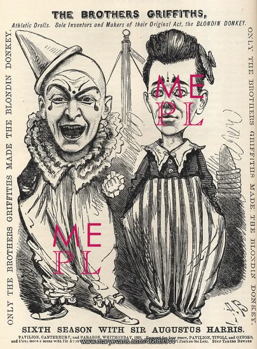 : Cartoon of the Brothers Griffiths : Cartoon of the Brothers Griffiths