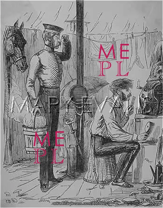 : Cartoon, The Camp at Chobham : Cartoon, The Camp at Chobham