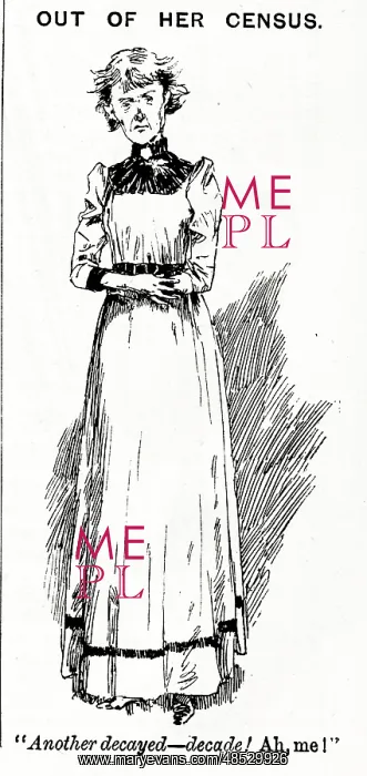 : Cartoon, Out of Her Census, Another decayed - decade! : Cartoon, Out of Her Census, Another decayed - decade!