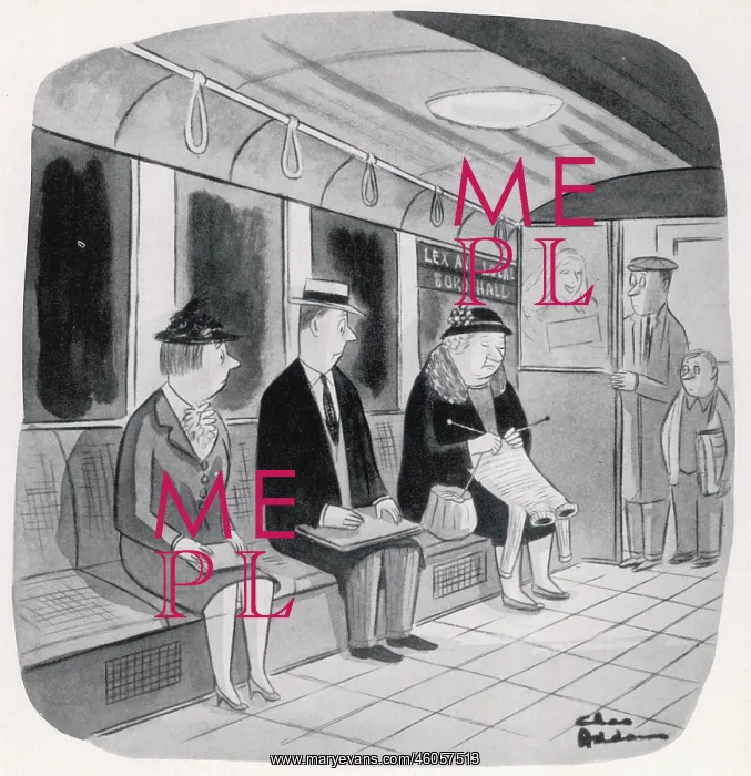 : Cartoon by Charles Addams : Cartoon by Charles Addams