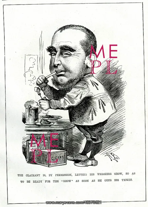 : Cartoon, The Claimant : Cartoon, The Claimant