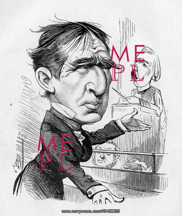 : Cartoon, Colonel Sellers : Cartoon, Colonel Sellers
