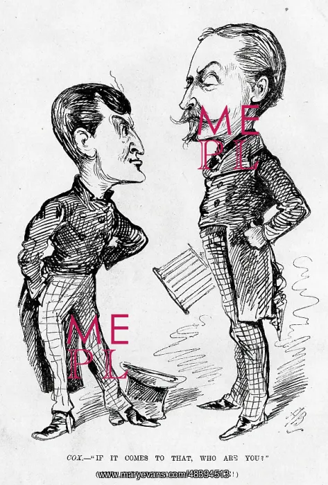 : Cartoon, If it comes to that, who are you! : Cartoon, If it comes to that, who are you!