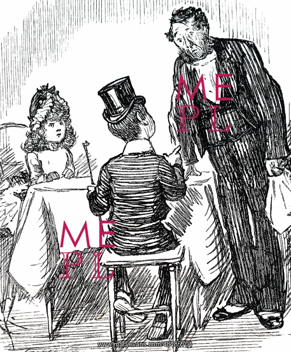 : A cartoon commenting on the adulteration of milk : A cartoon commenting on the adulteration of milk