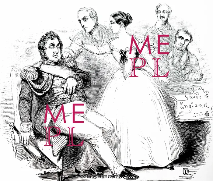 : A cartoon commenting on Queen Victoria's visit : A cartoon commenting on Queen Victoria's visit