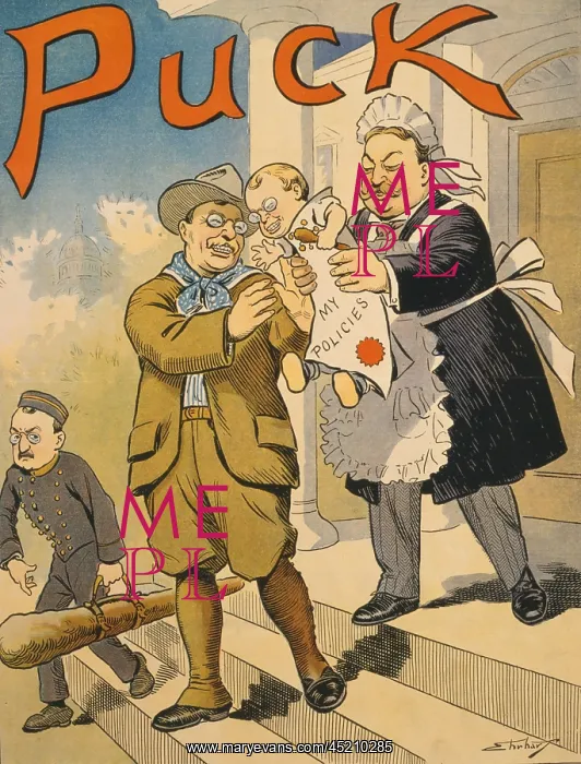 : Cartoon commenting on the transition from ? : Cartoon commenting on the transition from ?