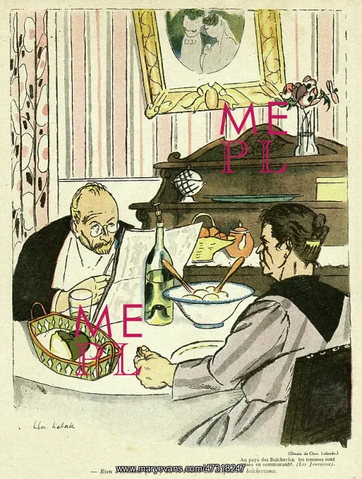 : Cartoon, Communism and women : Cartoon, Communism and women