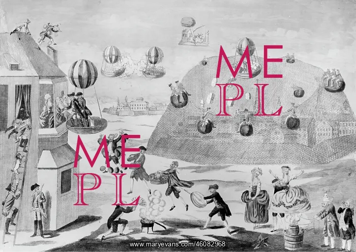 : Cartoon The consequences of the invention of air : Cartoon The consequences of the invention of air