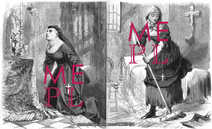 : Cartoon, Convent Life : Cartoon, Convent Life