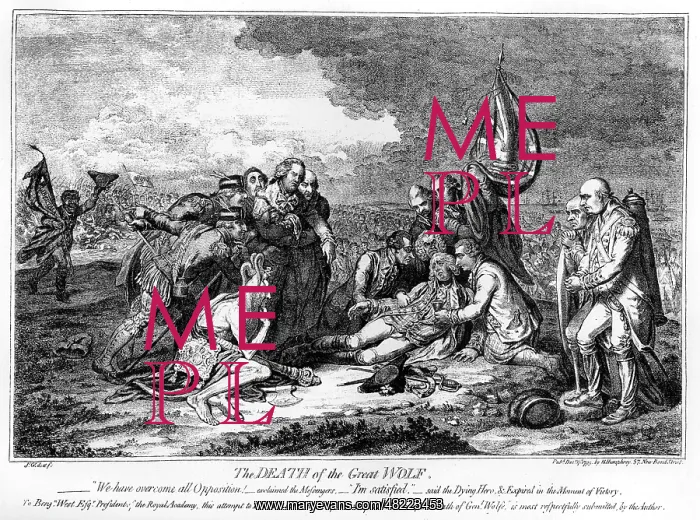 : Cartoon, The Death of the Great Wolf : Cartoon, The Death of the Great Wolf