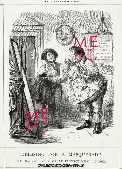: Cartoon, Dressing for a Masquerade : Cartoon, Dressing for a Masquerade