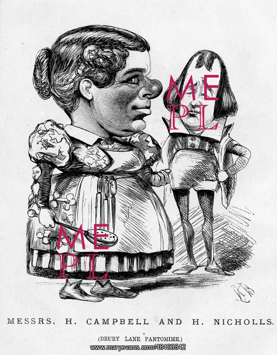 : Cartoon, Drury Lane Pantomime : Cartoon, Drury Lane Pantomime