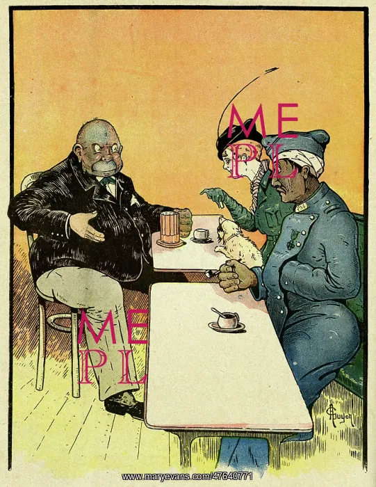 : Cartoon, The egoists, WW1 : Cartoon, The egoists, WW1
