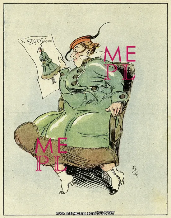 : Cartoon, Elegance, WW1 : Cartoon, Elegance, WW1