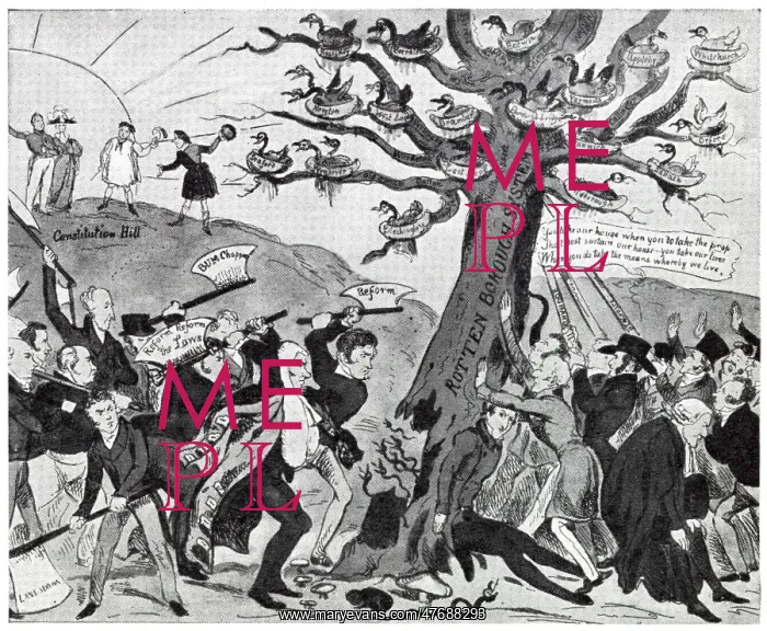 : Cartoon, The End of the Rotten Borough : Cartoon, The End of the Rotten Borough